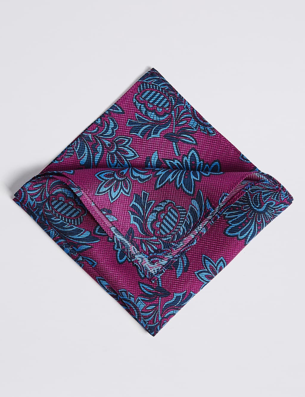 Pure Silk Printed Pocket Square 3 of 3