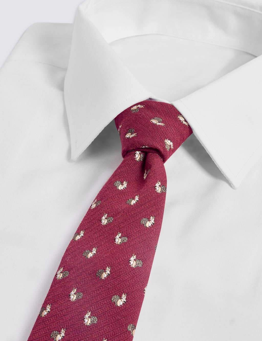 Wool Rich Squirrel Tie 2 of 3