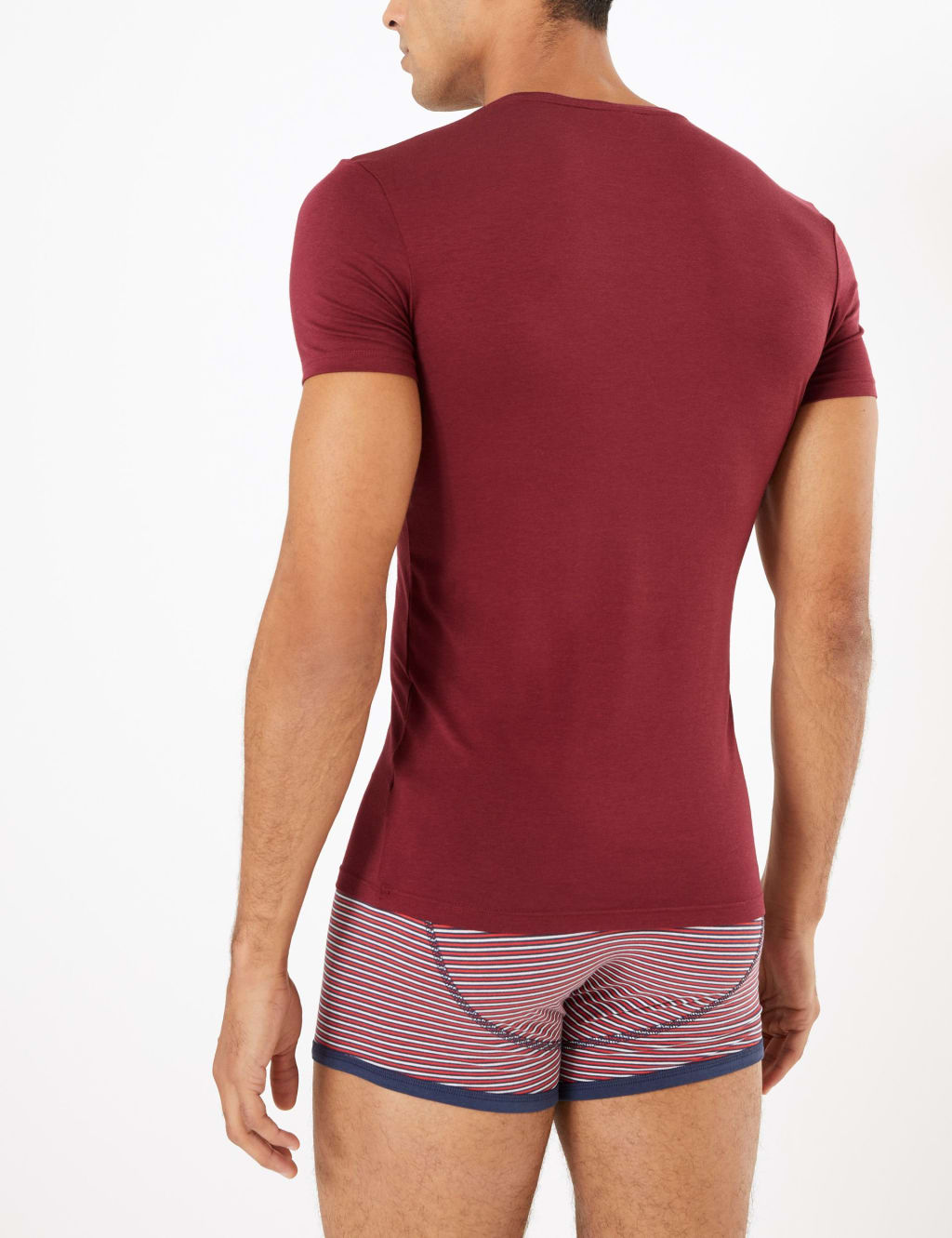 Supima® Cotton Blend T-Shirt Vest 3 of 3