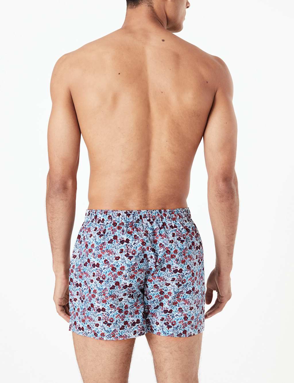 3pk Cotton Micro Floral Boxers 3 of 3