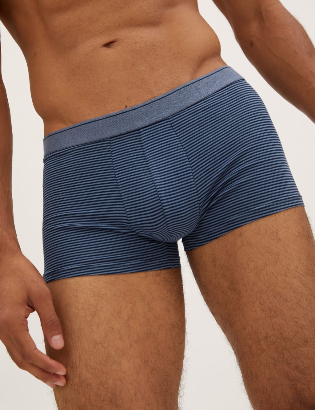 3pk Cotton Cool & Fresh™ Striped Hipsters 2 of 3