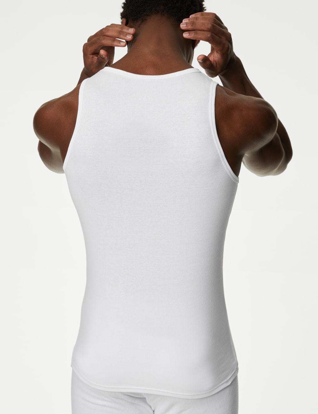 3pk Essential Cotton Sleeveless Vests