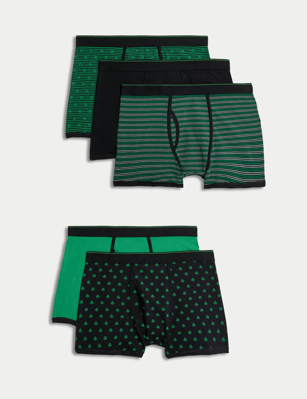 5pk Cool Fresh Cotton Rich Trunks M S Collection M S