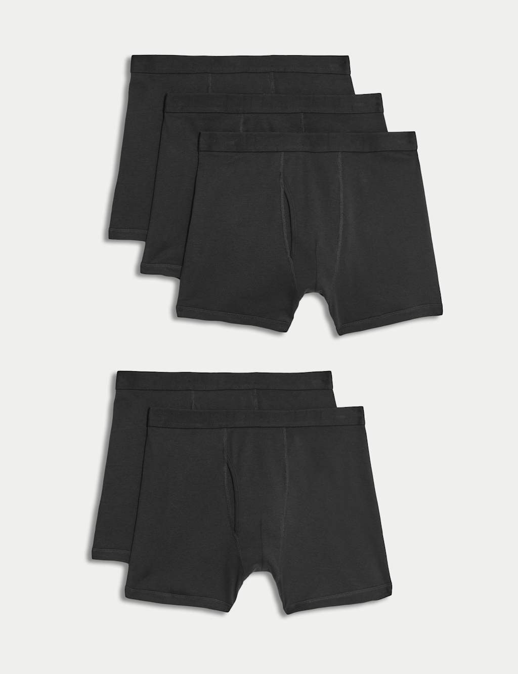 5pk Pure Cotton Cool & Fresh™ Trunks 2 of 2