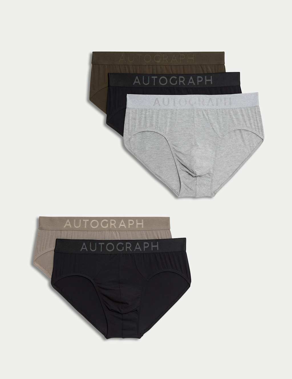 5pk Modal Stretch 360 Flex Briefs 3 of 6