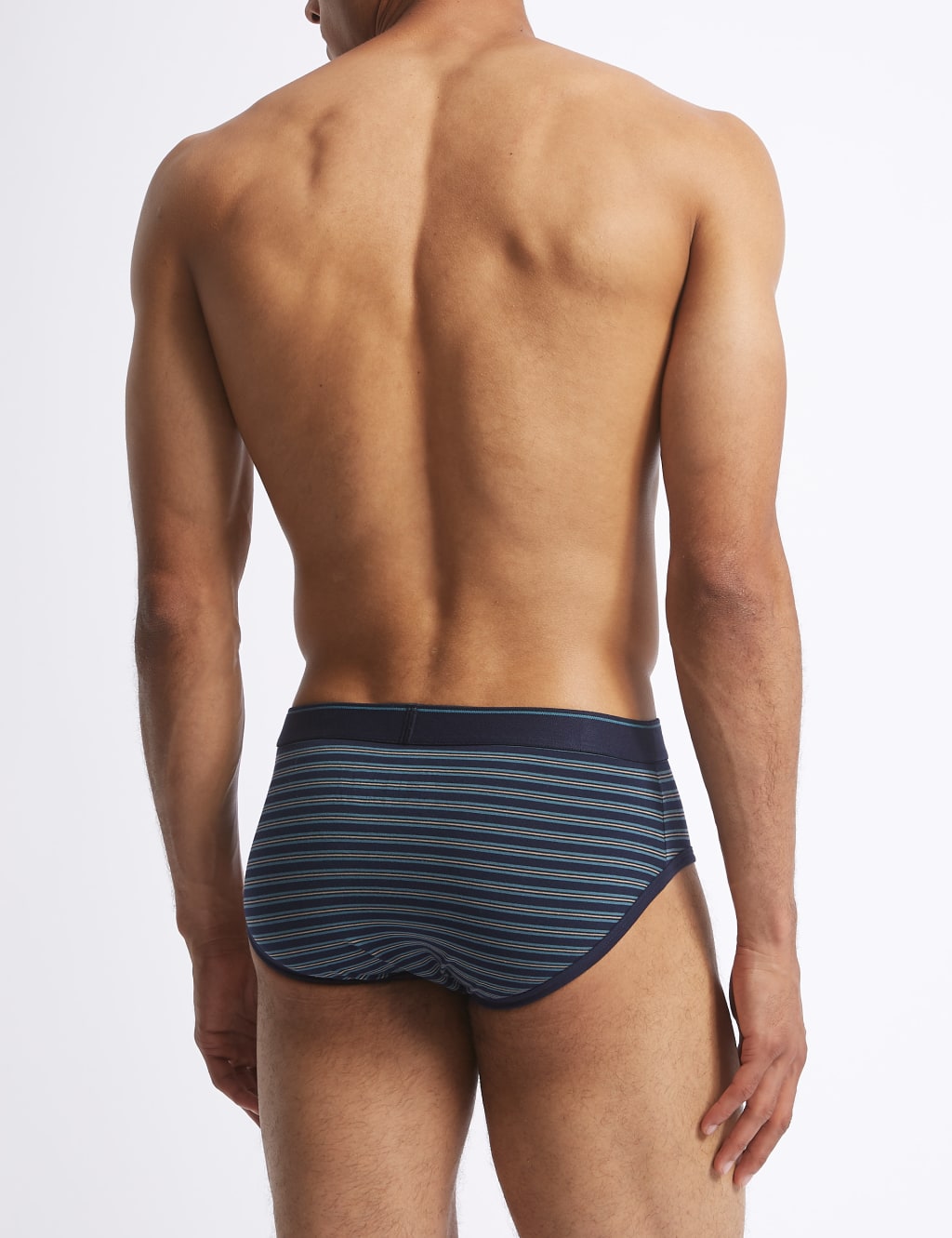 4 Pack Cotton Rich Briefs with StayNEW™ 3 of 3