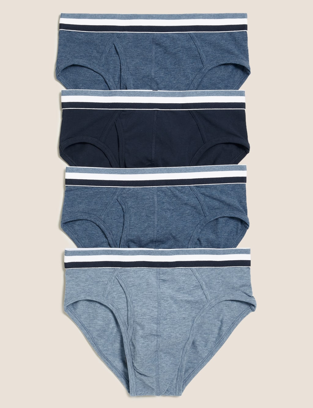4pk Cotton Cool & Fresh™ Briefs 1 of 3