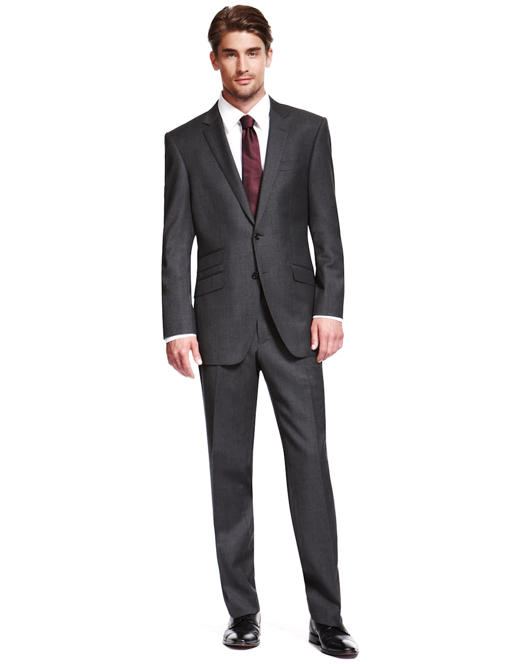 Wool Rich 2 Button Suit Jacket 1 of 8