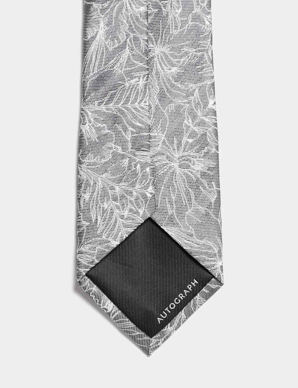 Floral Pure Silk Tie 2 of 2
