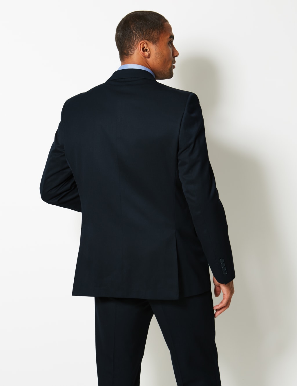 Navy Regular Fit Jacket 4 of 9