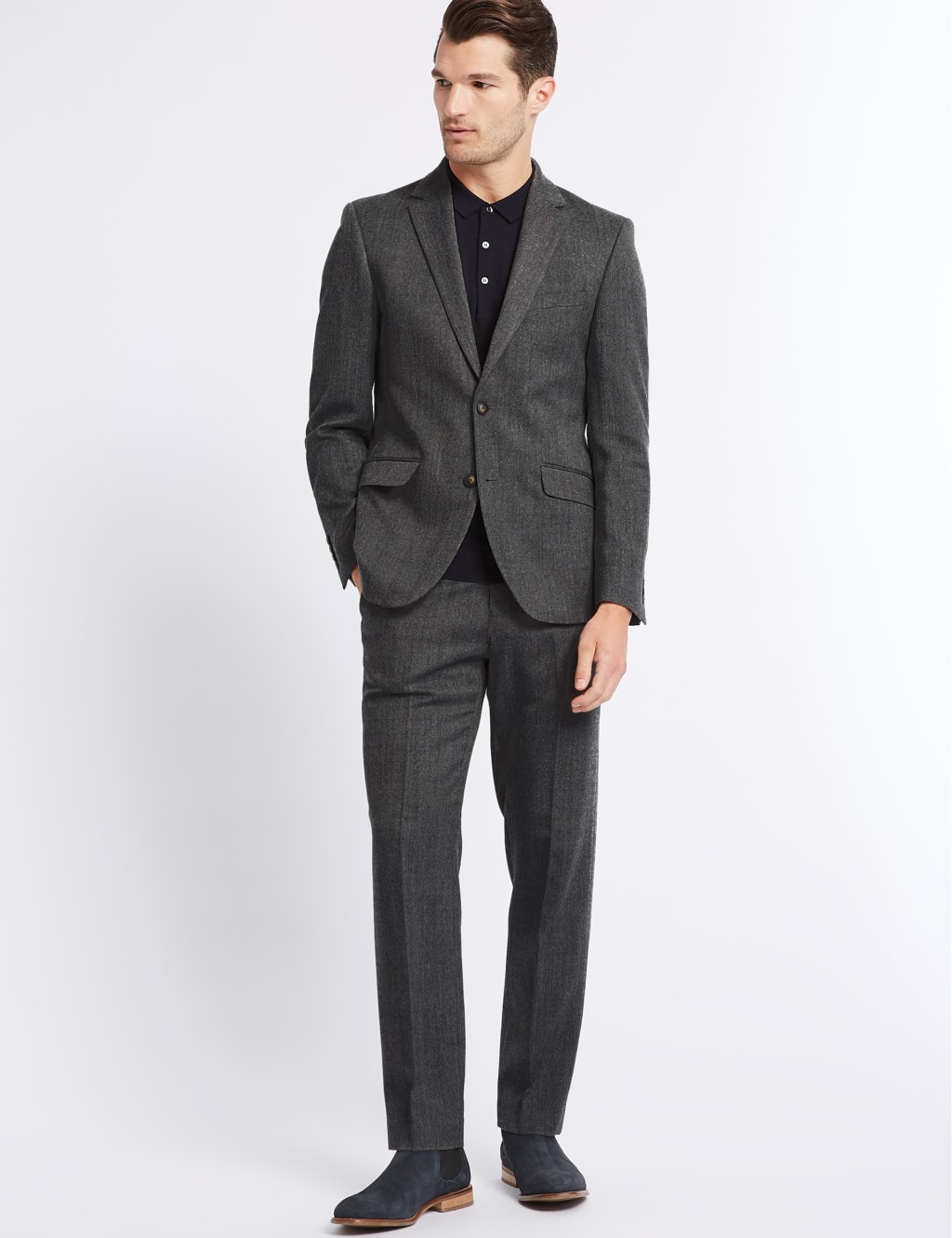 M&s grey jacket online