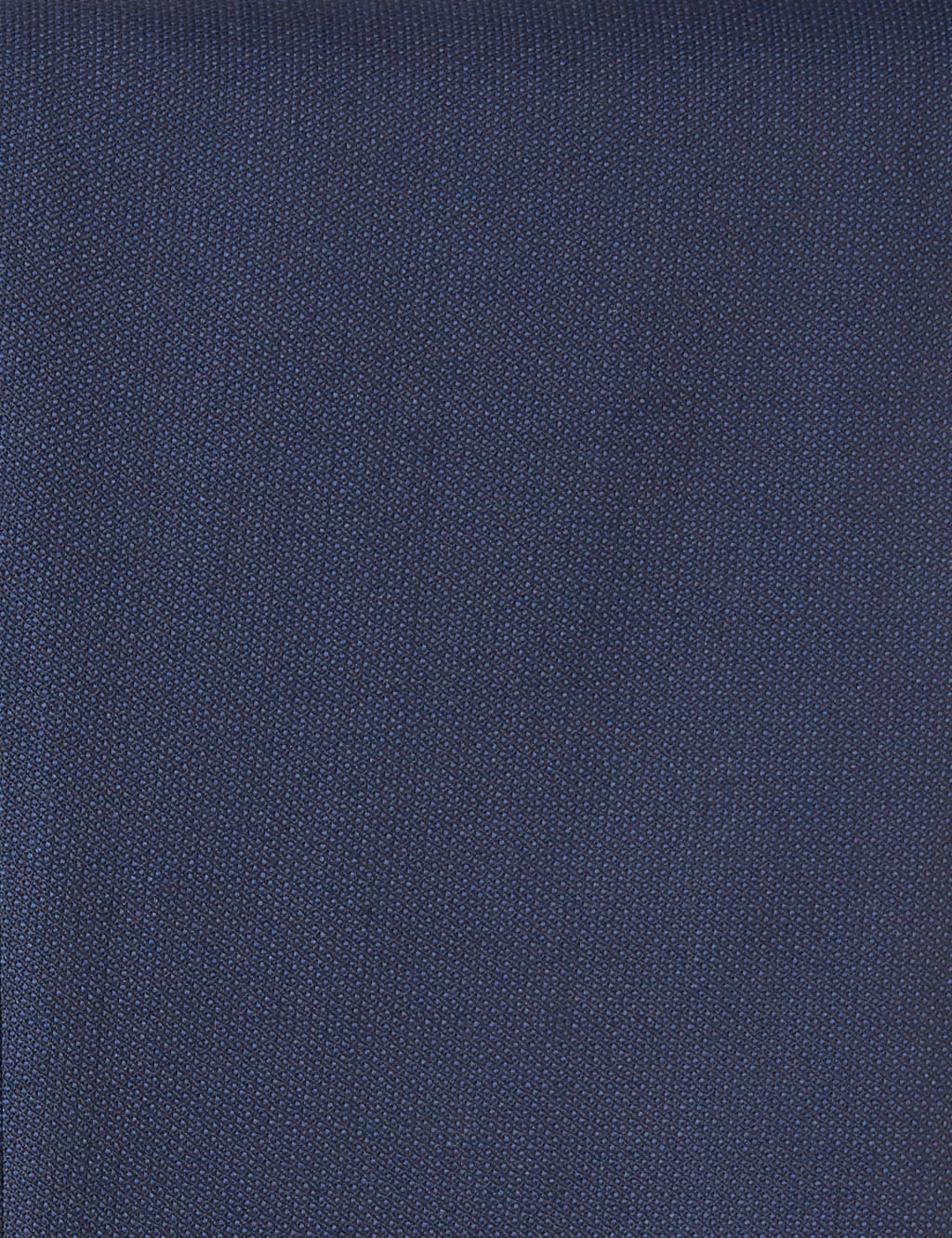 Indigo Textured Regular Fit Trousers 7 of 7