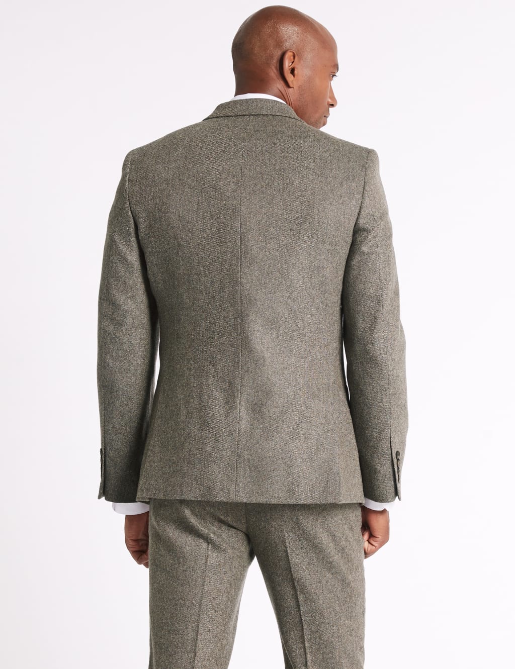 Wool Blend Jacket with Italian Fabric 5 of 9