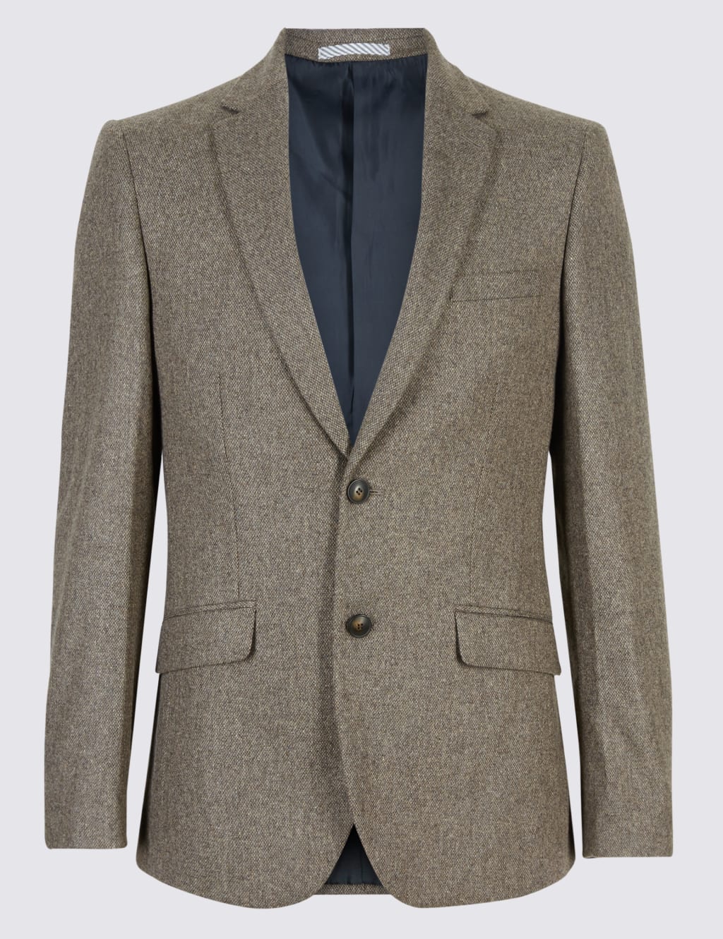 Wool Blend Jacket with Italian Fabric 2 of 9