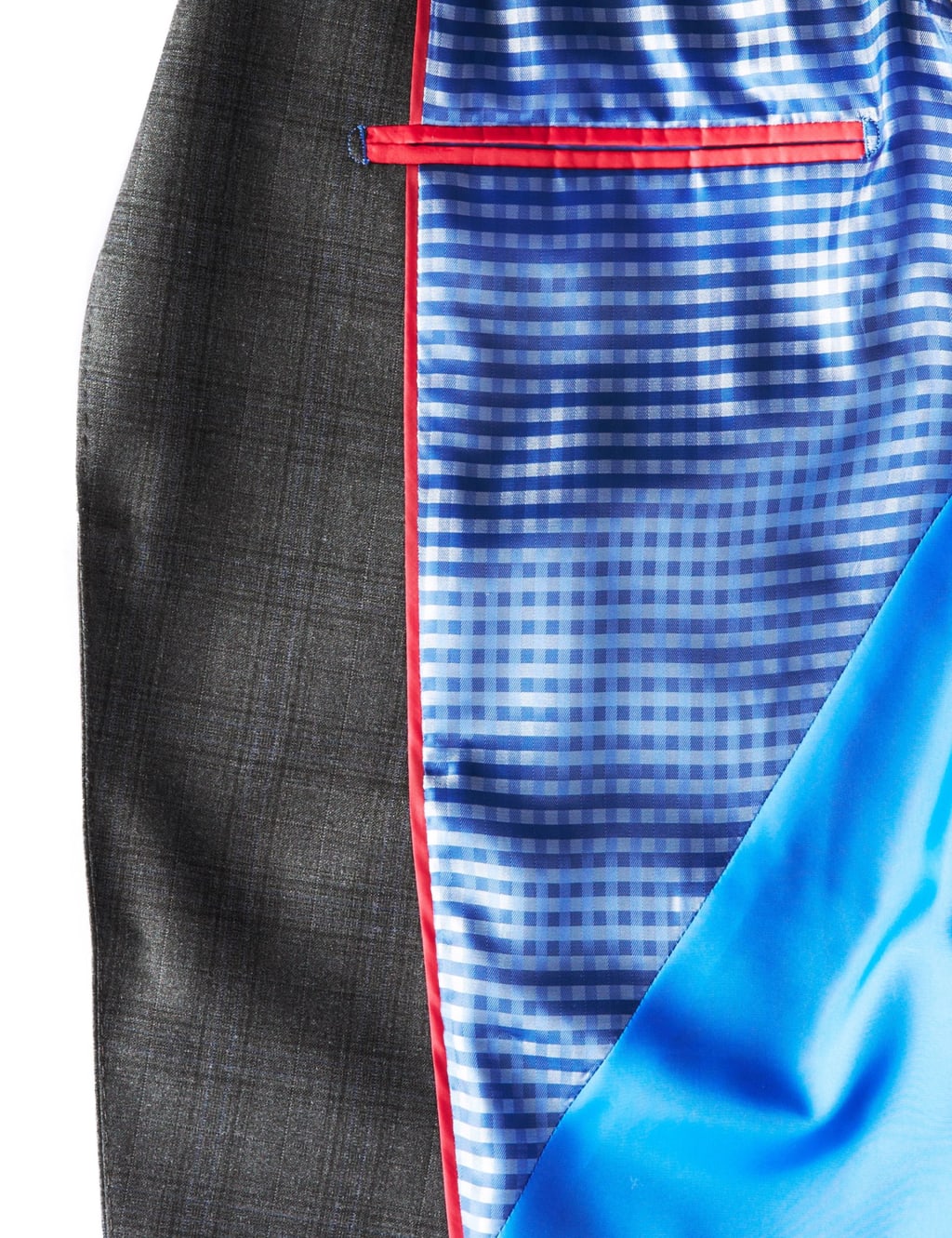 Charcoal Checked Superslim Fit Suit Jacket 7 of 8