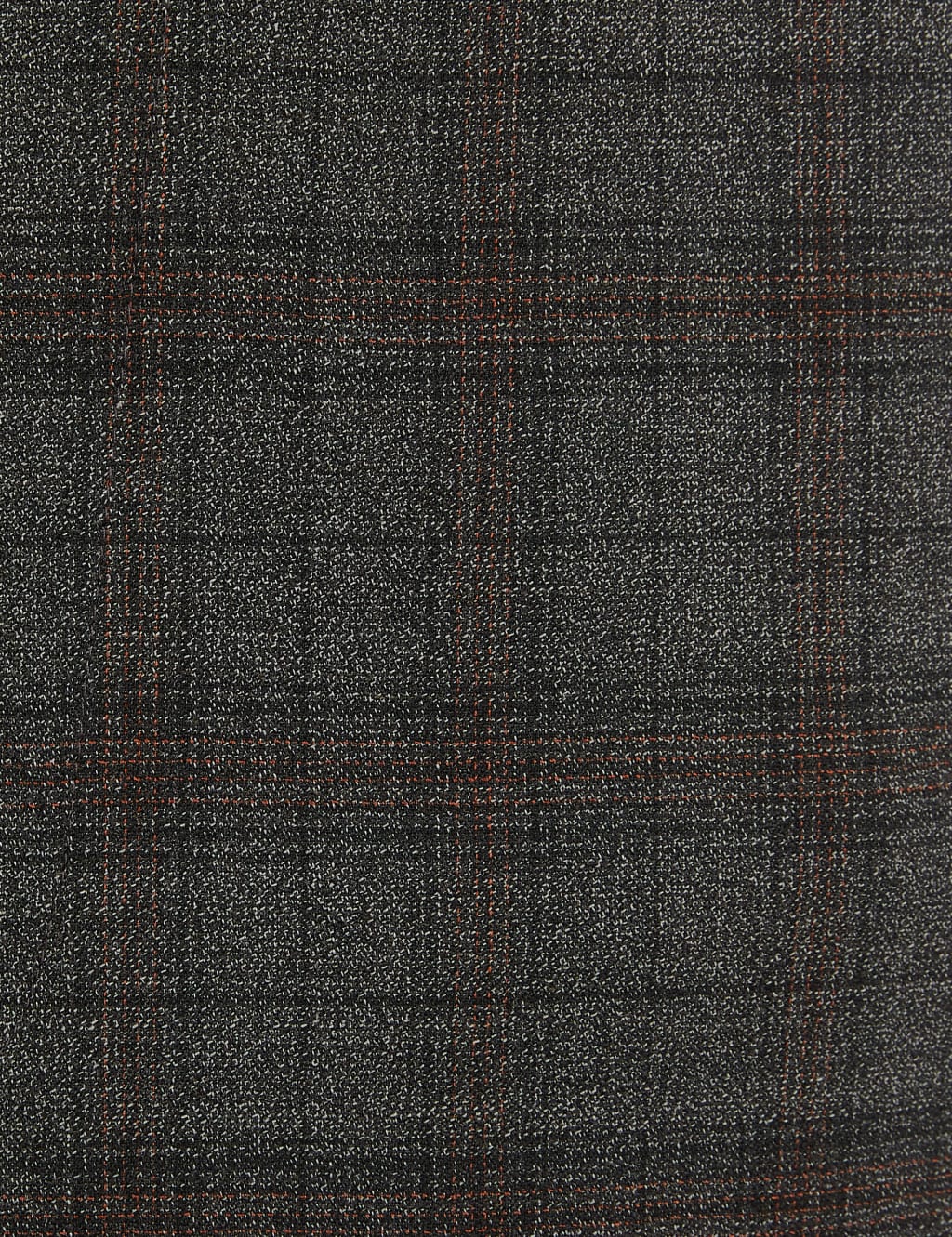 Slim Fit Wool Blend Checked Trousers 6 of 6