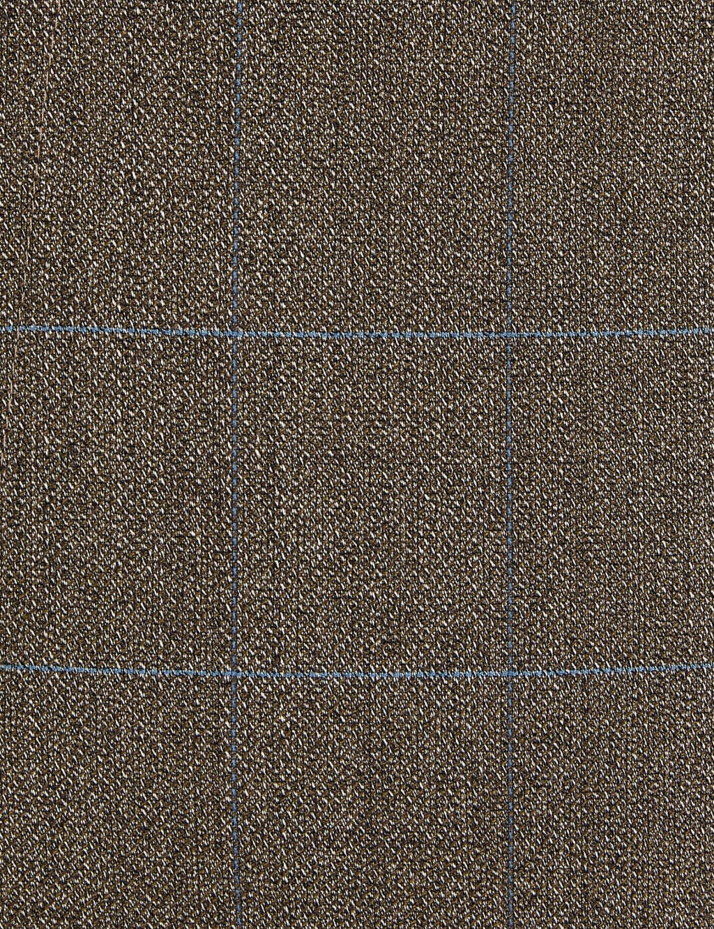 Brown Checked Slim Fit Trousers 6 of 7