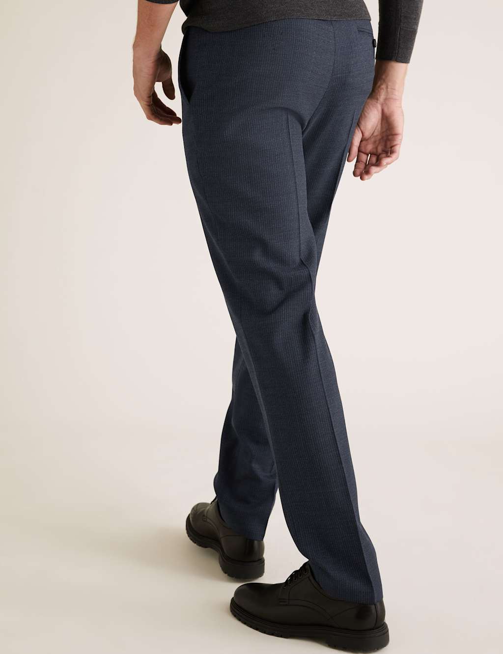 Regular Fit Pinstripe Trousers 6 of 6
