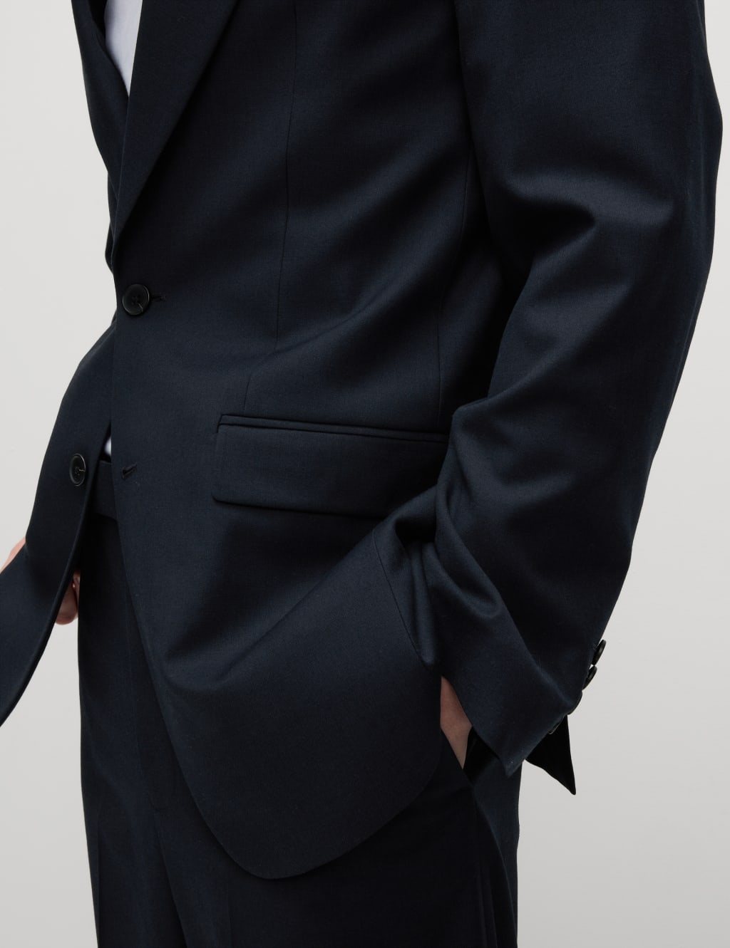 Relaxed Fit Stretch Suit Jacket 5 of 8