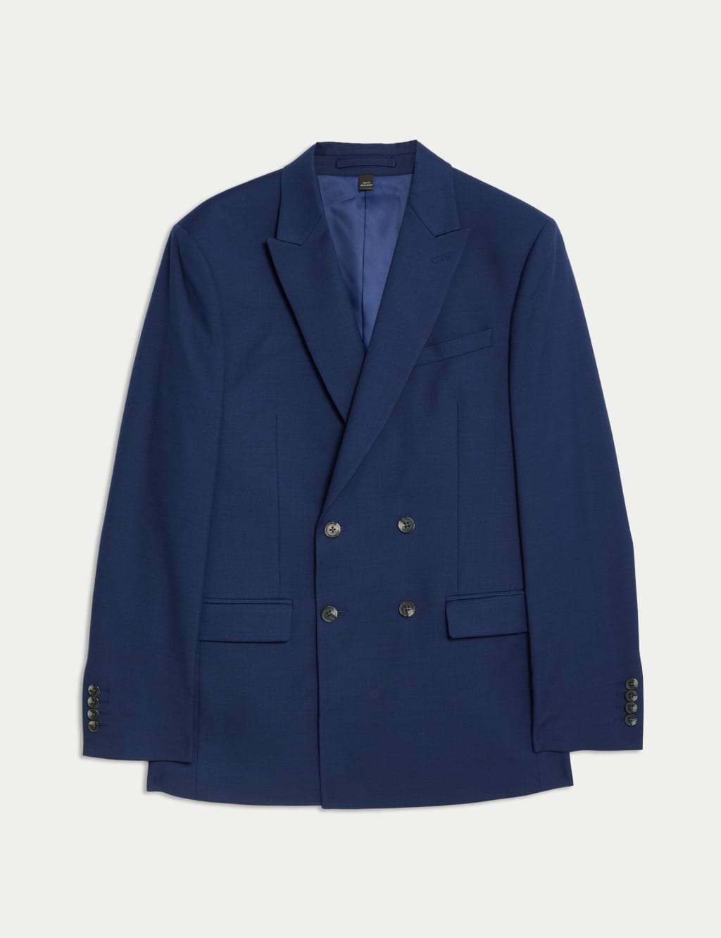 Slim Fit Double Breasted Jacket with Stretch 2 of 7