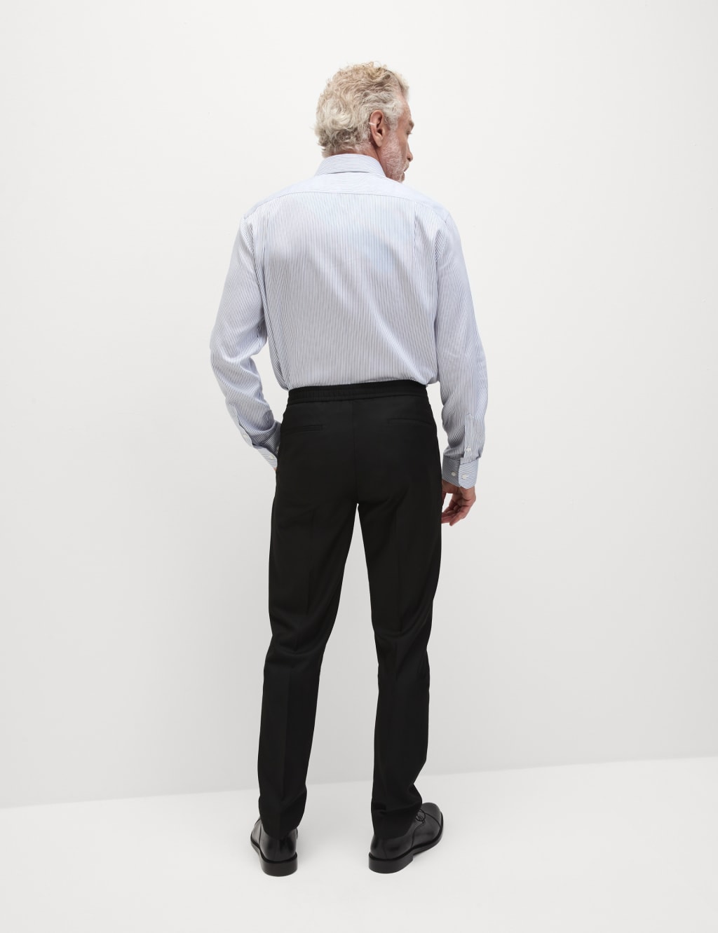 Slim Fit Elasticated Suit Trousers 7 of 7
