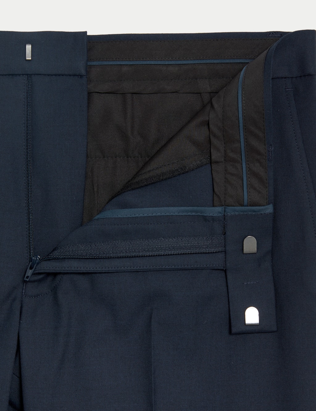 Skinny Fit Stretch Suit Trousers 2 of 2