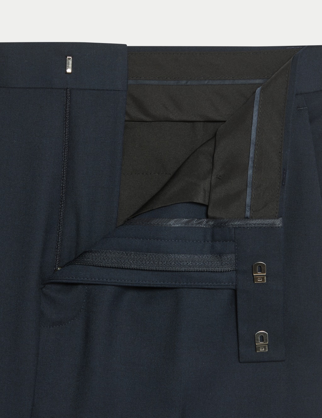 Tailored Fit Stretch Suit Trousers 3 of 6