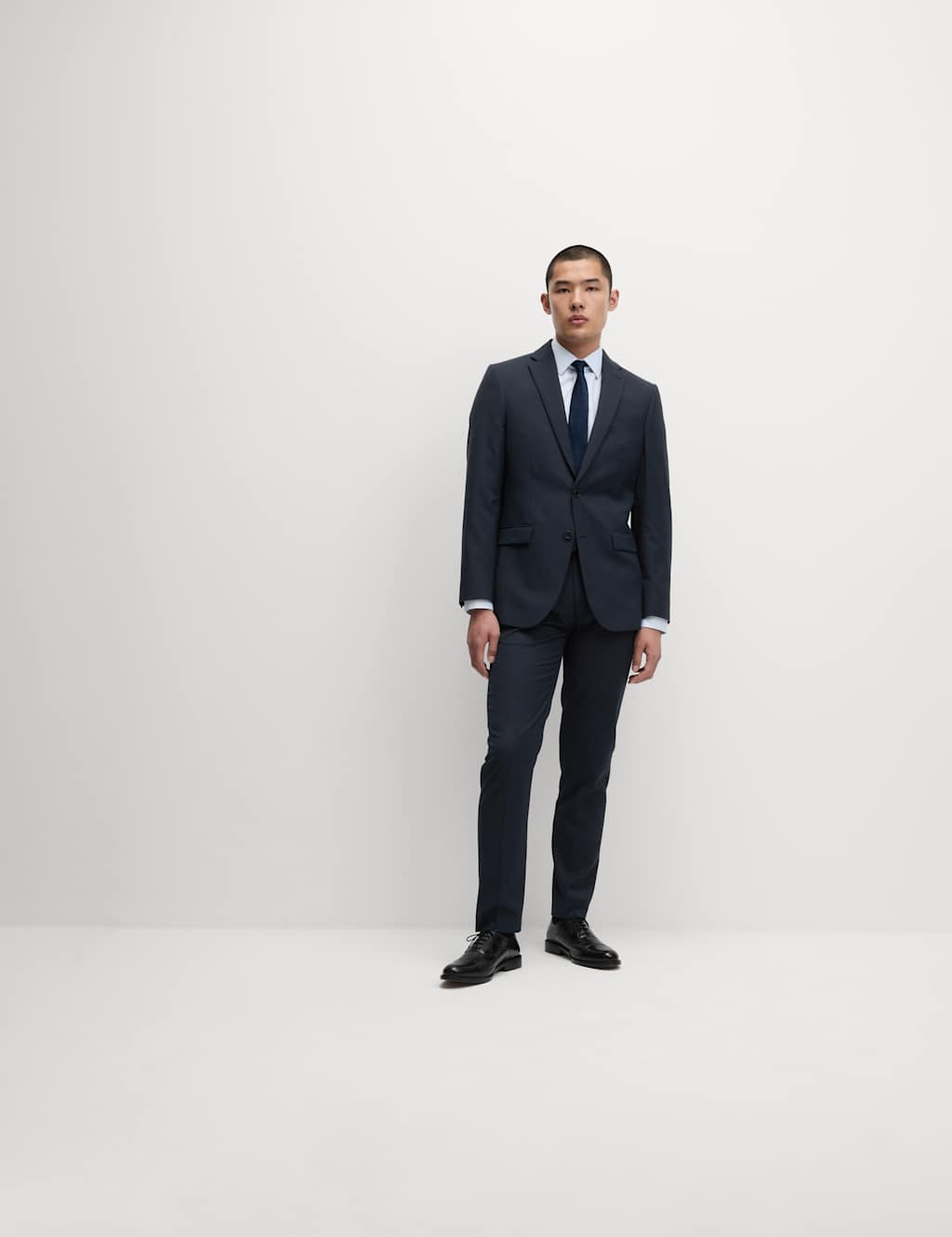 Tailored Fit Stretch Suit Trousers 6 of 6