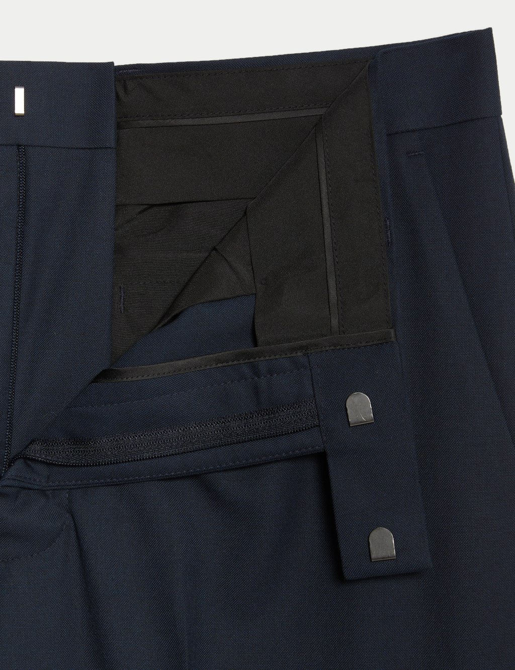 Relaxed Fit Stretch Suit Trousers 3 of 8