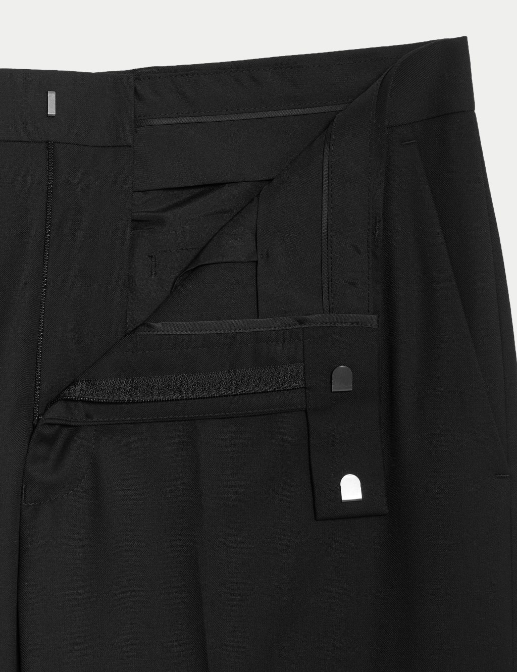 Relaxed Fit Stretch Suit Trousers 3 of 8