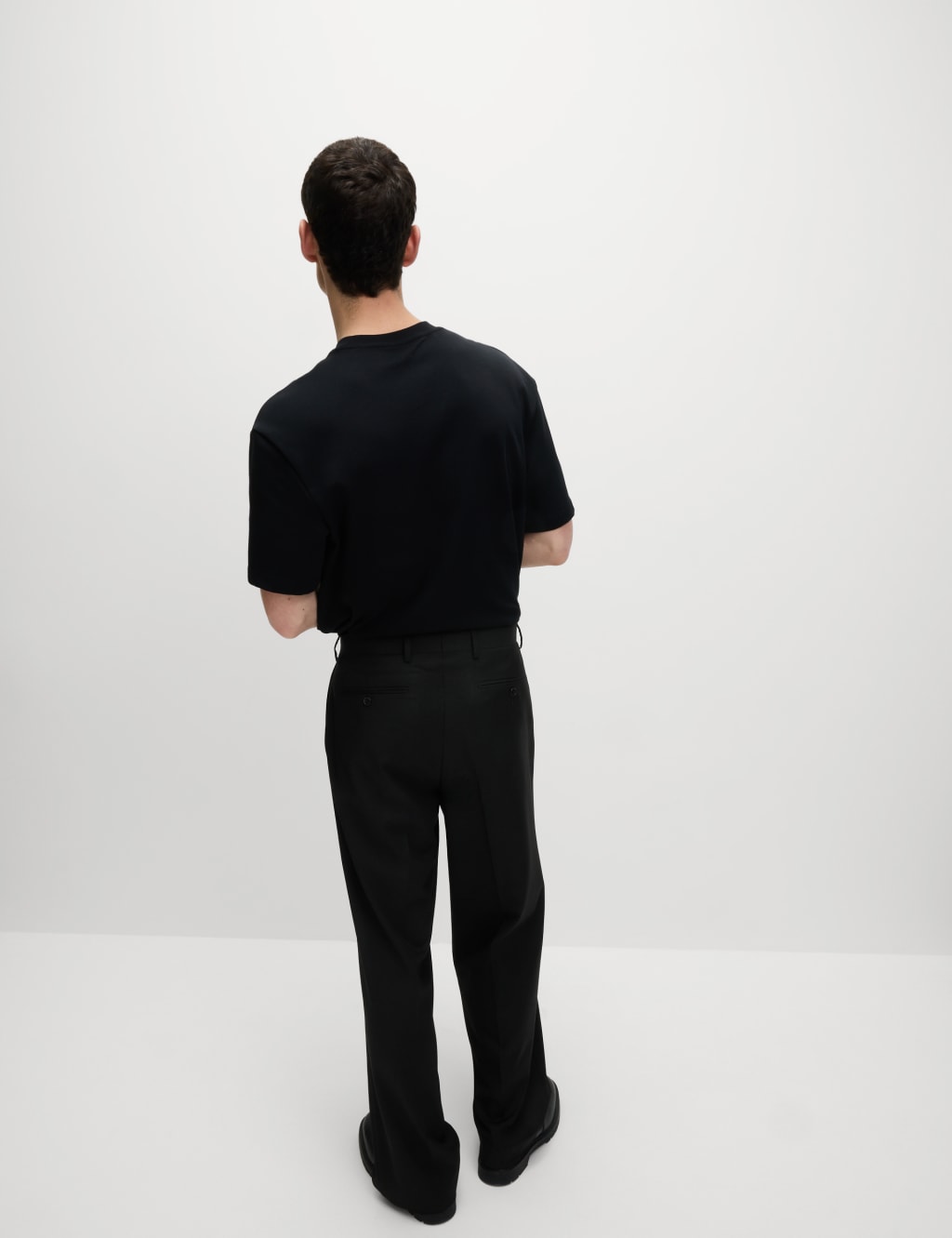 Relaxed Fit Stretch Suit Trousers 8 of 8