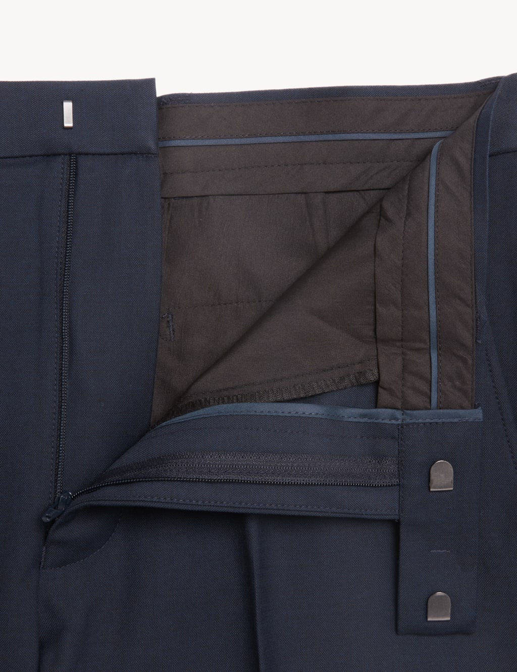 Regular Fit Stretch Suit Trousers 3 of 8