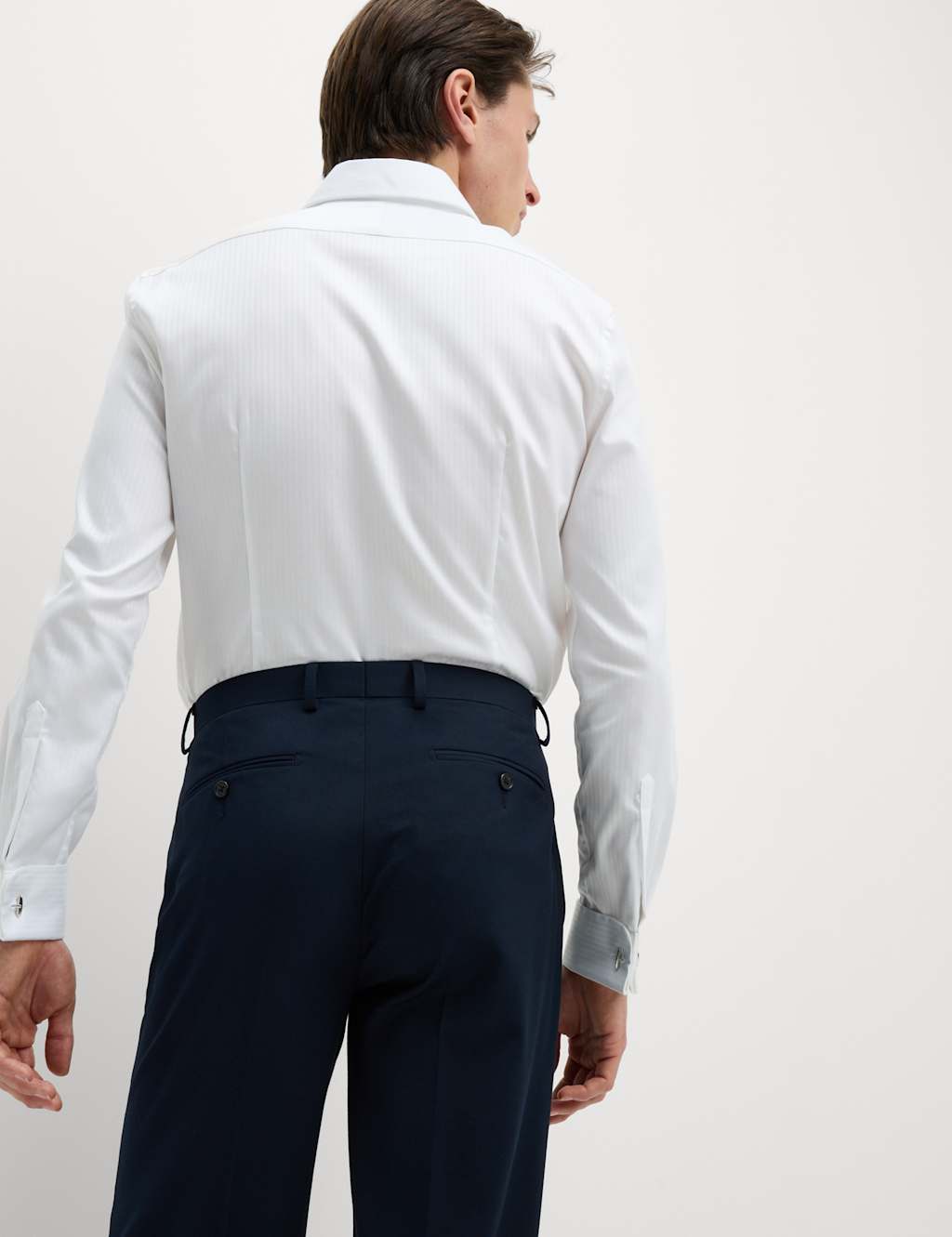 Regular Fit Stretch Suit Trousers 7 of 8