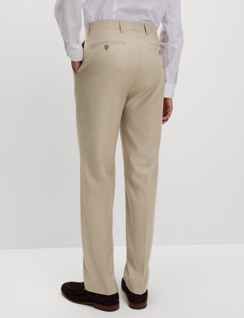 Regular Fit Stretch Suit Trousers 4 of 5