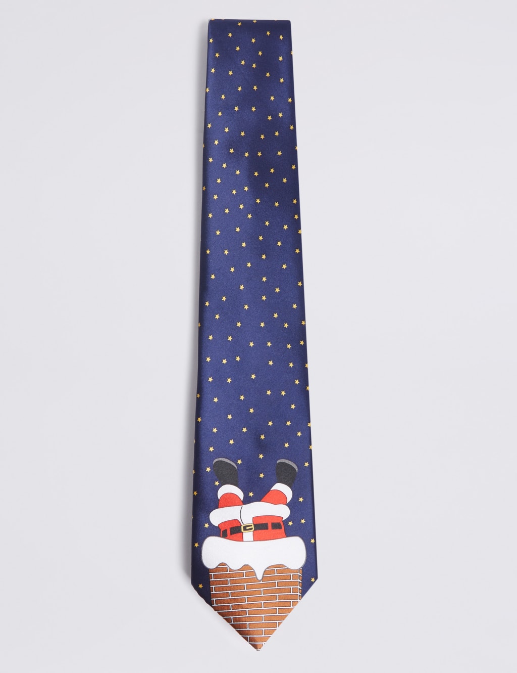 Novelty Santa in a Chimney Tie 1 of 3