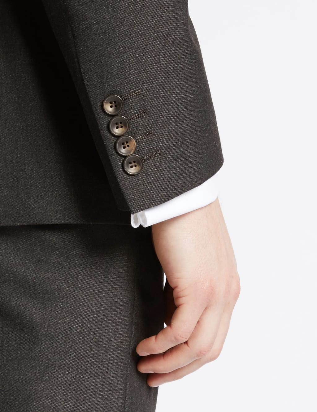 Charcoal Regular Fit Jacket 5 of 7