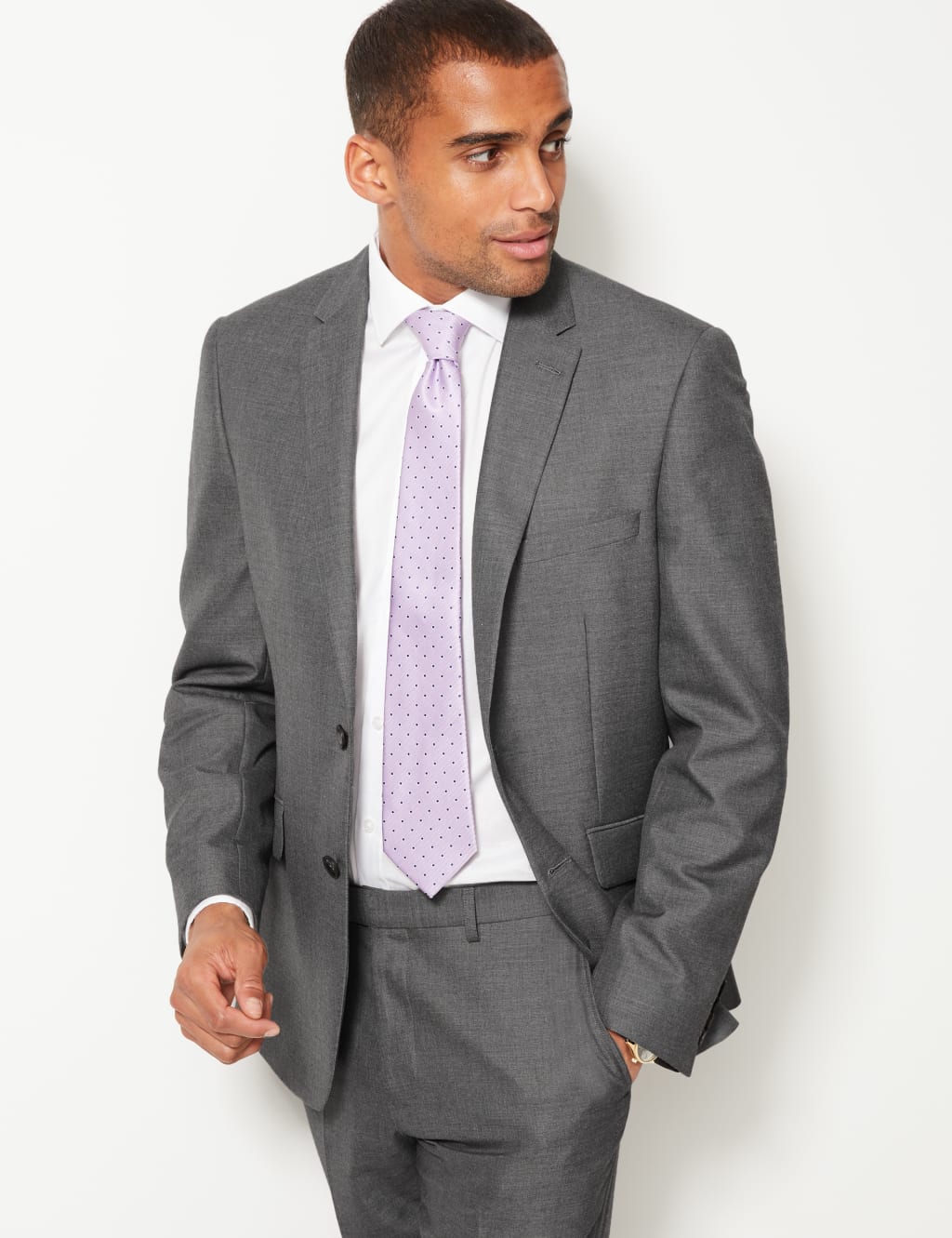 Grey tailored jacket online