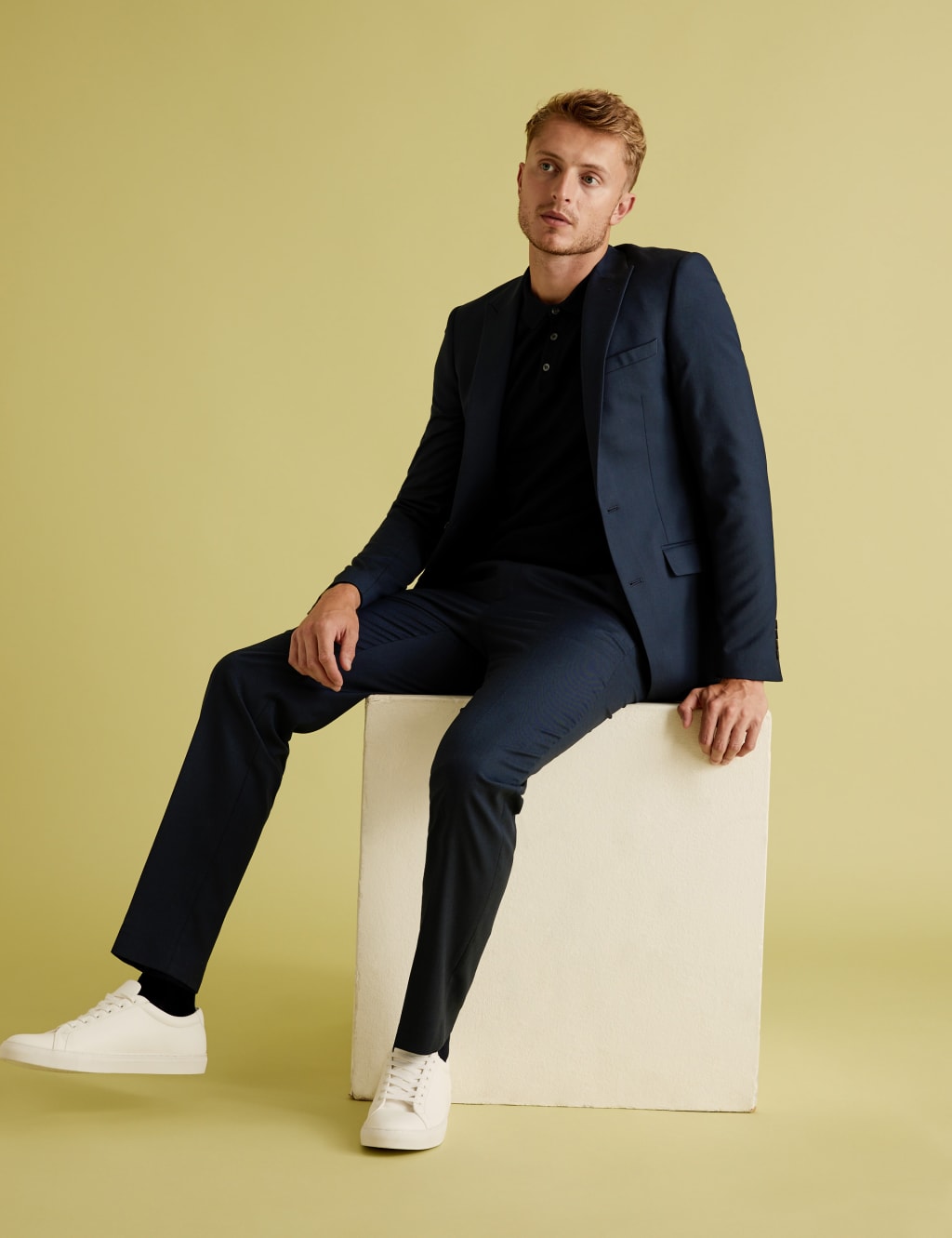 Slim Fit Suit Jacket with Stretch 1 of 9