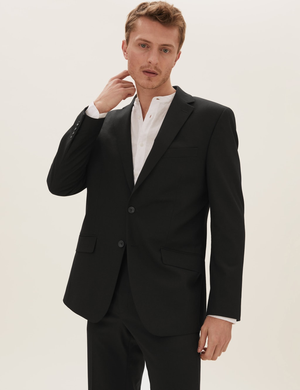 Black Regular Fit Jacket 1 of 9