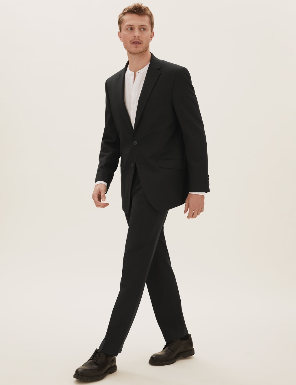 Black Regular Fit Jacket 3 of 9