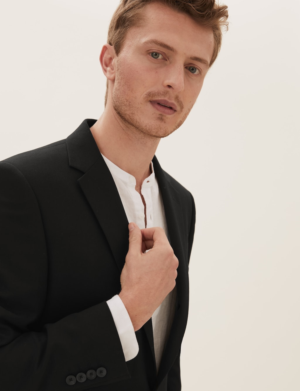 Black Regular Fit Jacket 4 of 9
