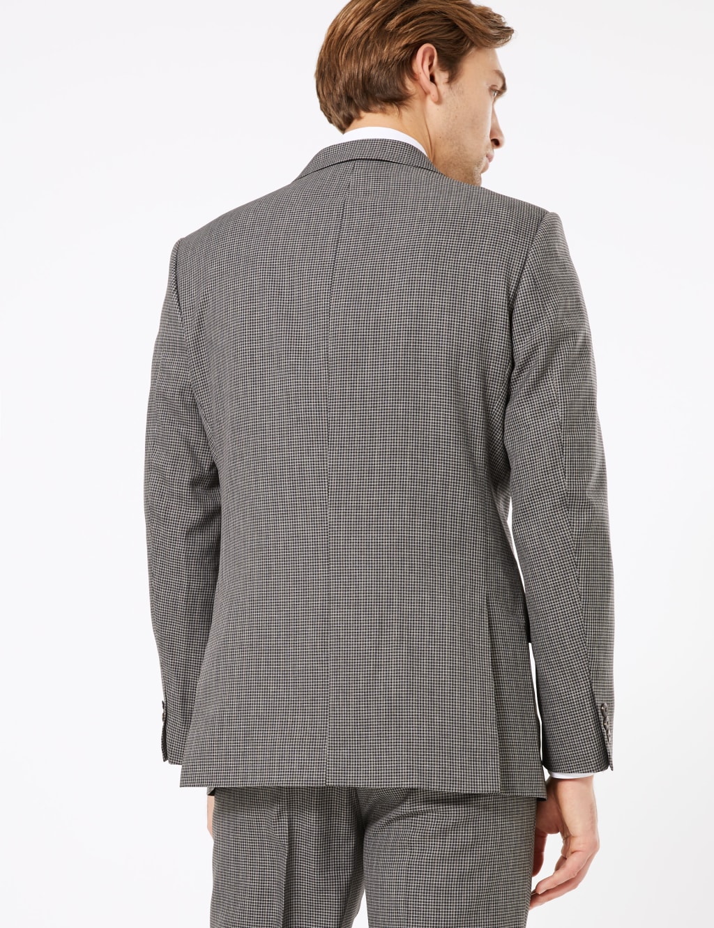 Regular Fit Puppytooth Jacket 4 of 7