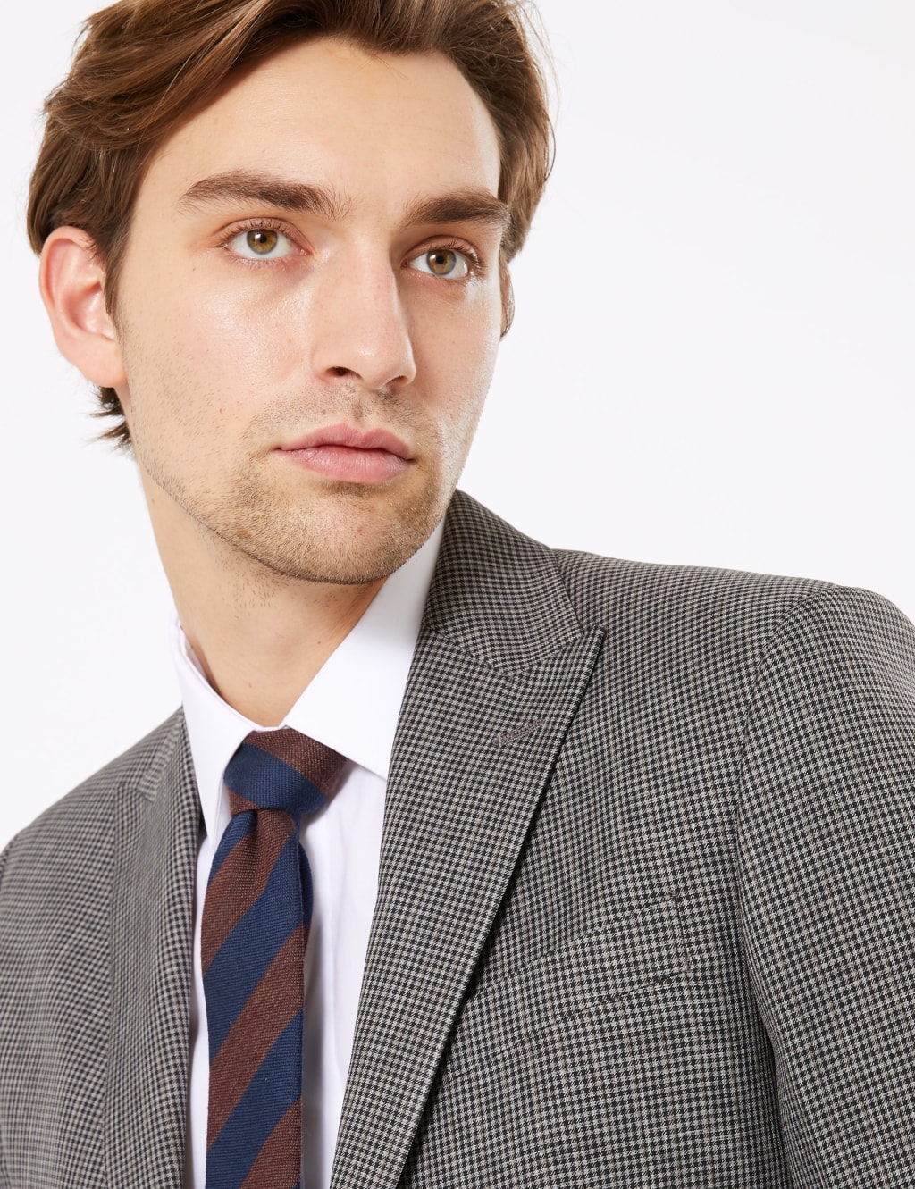 Regular Fit Puppytooth Jacket 5 of 7