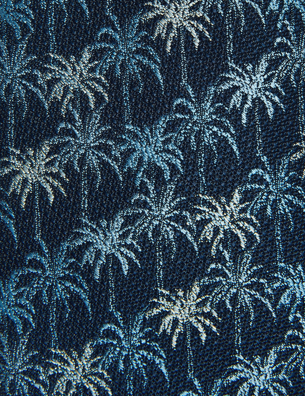 Skinny Woven Palm Tree Tie 3 of 3