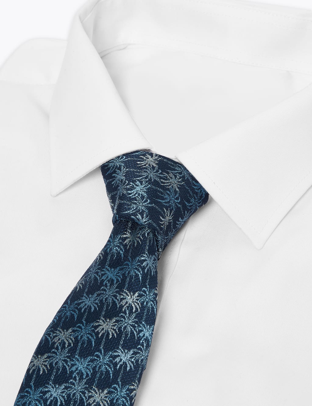 Skinny Woven Palm Tree Tie 2 of 3