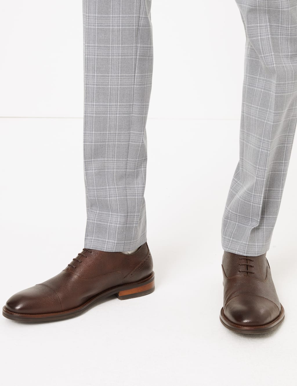 Checked Skinny Fit Trousers 5 of 9