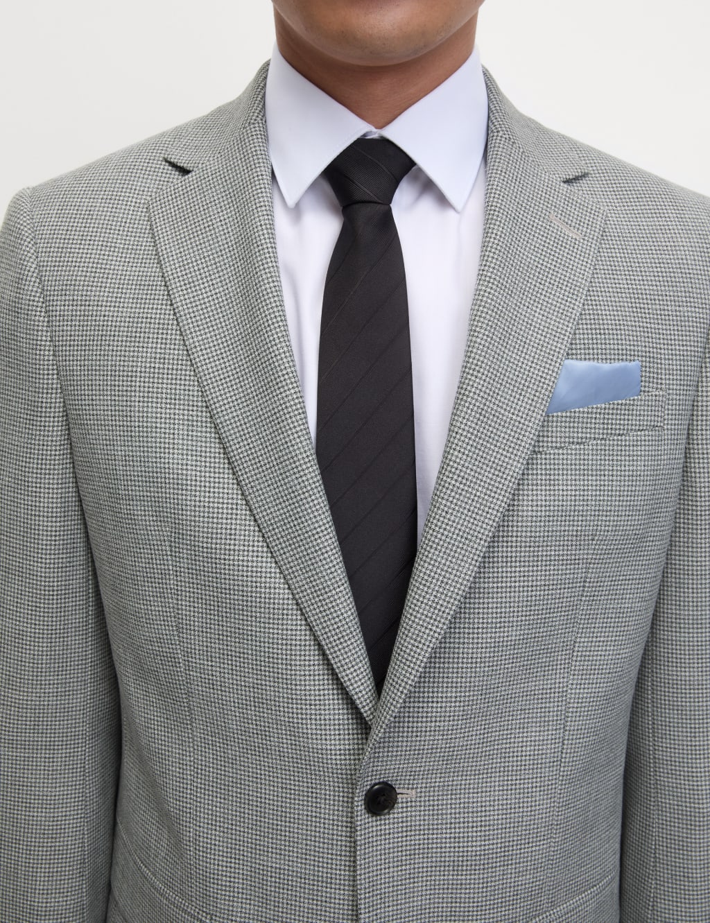 Textured Puppytooth Jacket