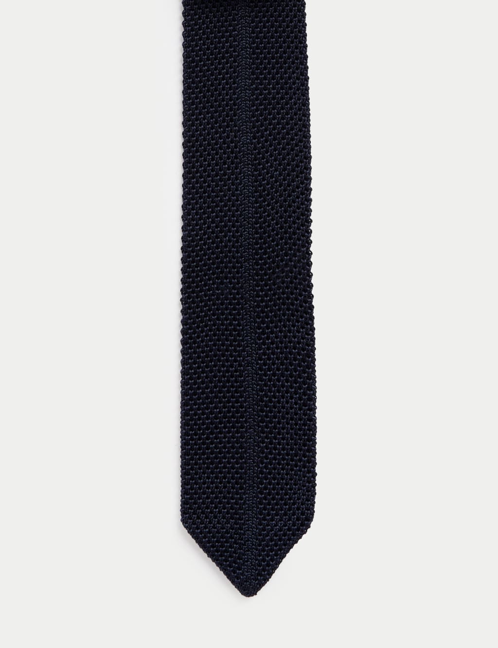 Skinny Pure Silk Knitted Tie 2 of 2