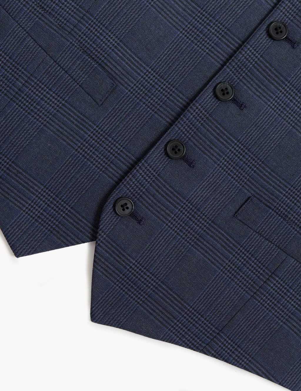 Prince of Wales Check Stretch Waistcoat 3 of 8