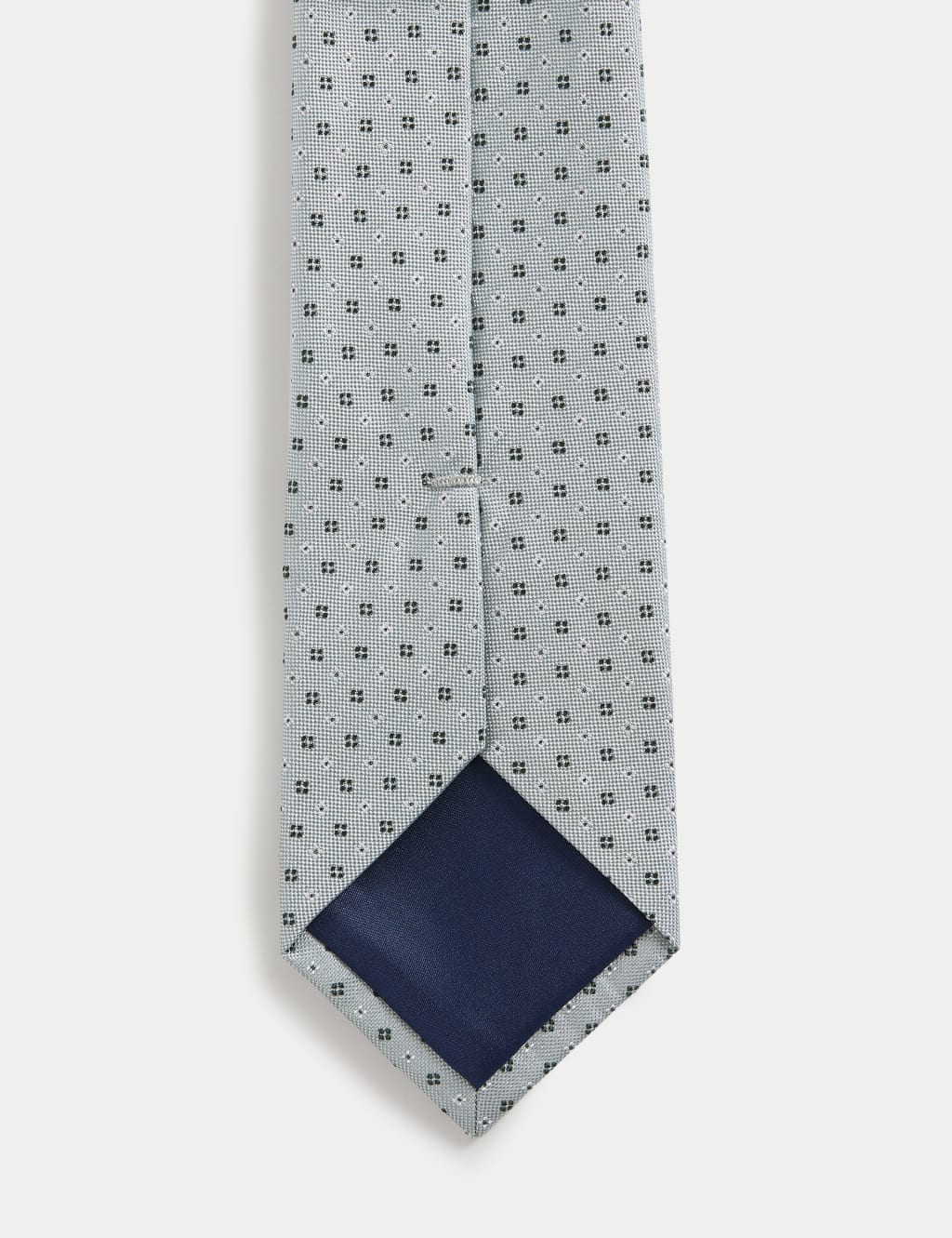 Pure Silk Geometric Tie 2 of 2
